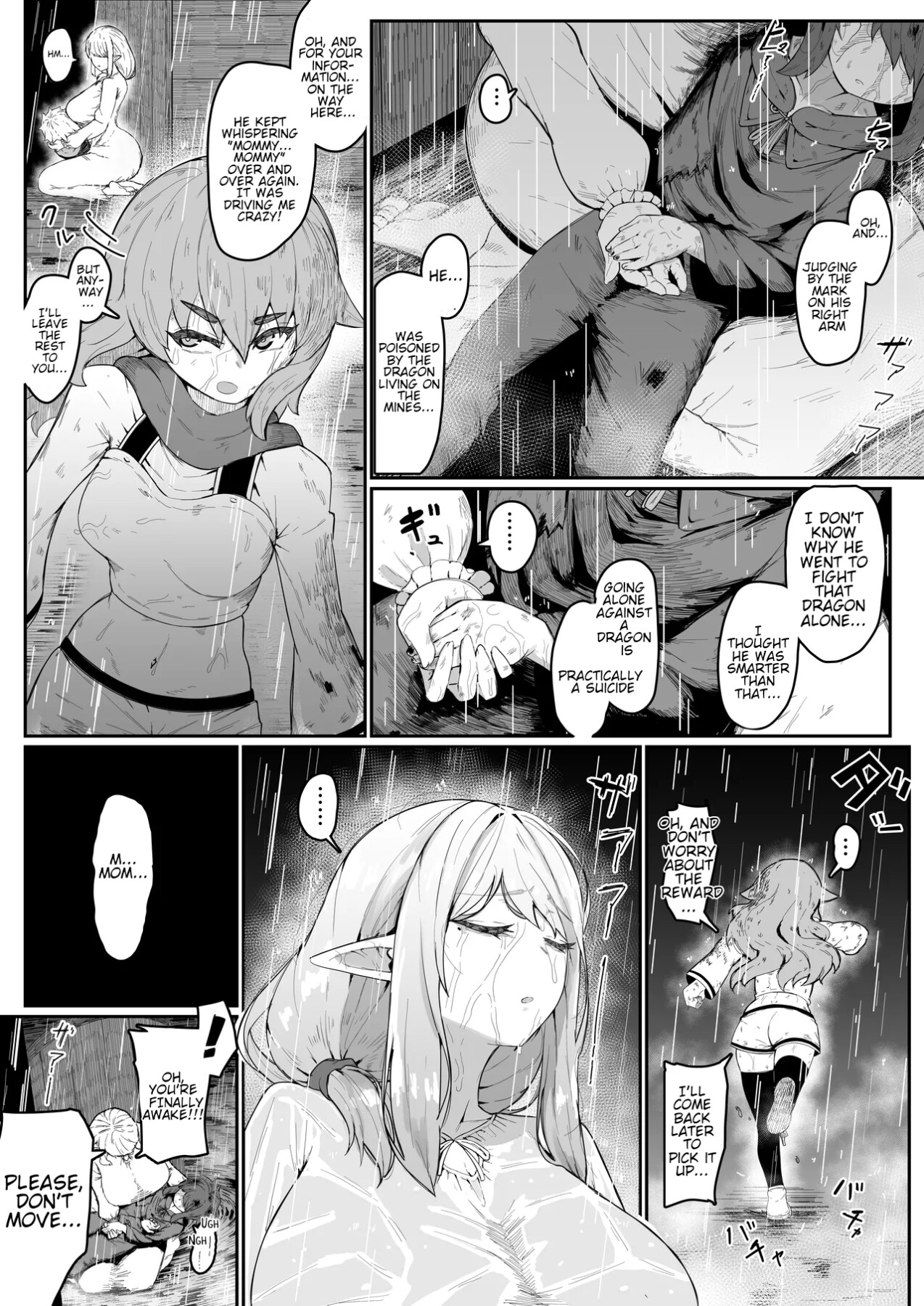Hentai Manga Comic-Impregnating my elf mother.-Read-41